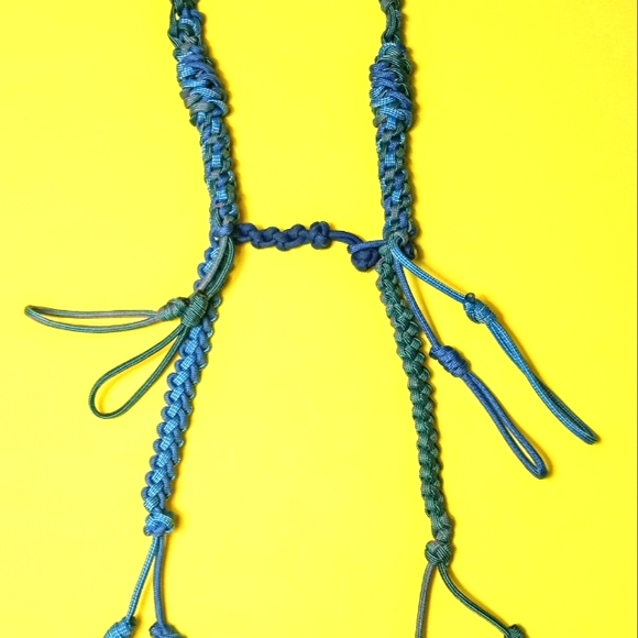 Blue Camo Call Lanyard w/ 550 Paracord - Picture 4 of 5